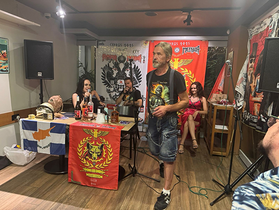 Итак Творческий вечер ПАУКа на КИПРе - состоялся. 17 / 09 / 25 / Limassol / Cafe Toucan