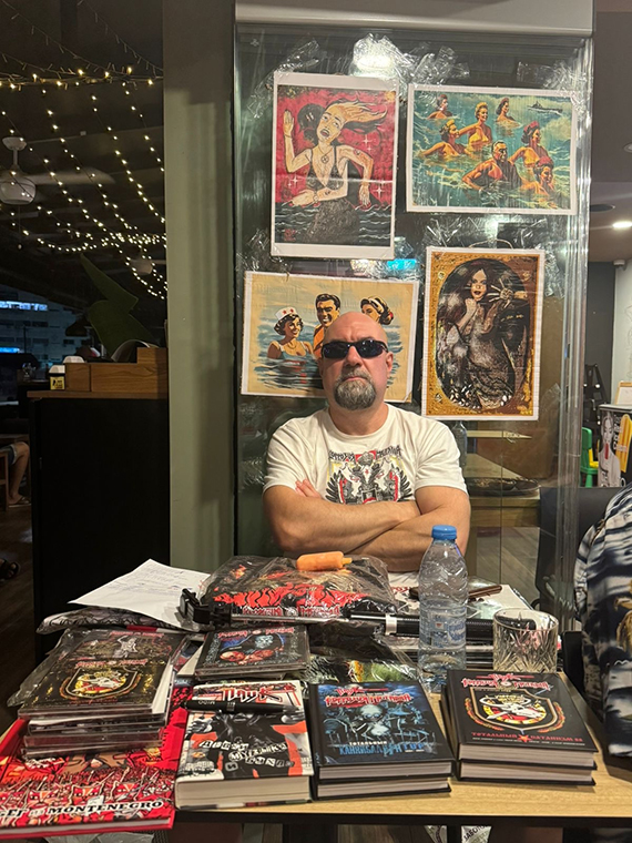 Итак Творческий вечер ПАУКа на КИПРе - состоялся. 17 / 09 / 25 / Limassol / Cafe Toucan