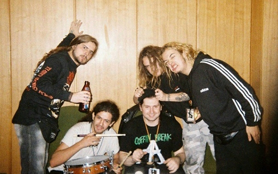 1992 зима: ПАУК и Andreas Kisser лидер гитарист группы SEPULTURA